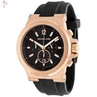 ราคา พร้อมสต็อก Michael Kors Mk8184 Three Eyes Chronograph Fashion Classic Black Gold Design Wat (11313247939)