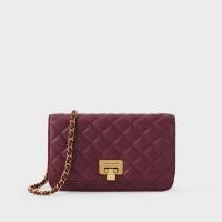 ราคา CHARLES and KEITH CK2 70160082 2 กระเป๋าสะพายข้างทรงเพชรสำหรับผู้หญิงทำงาน (21066668427)