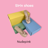 ราคา Sirin shoes รองเท้าผู้หญิง รองเท้าแฟชั่นผู้หญิง รองเท้าแตะส้น2cm แบบหนีบ ดีเทลเพชรวิ้งๆ (14765728842)