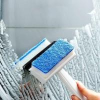 ราคา แปลงเช็ดกระจก ไม้เช็ดกระจก แปรงทำความสะอาดอเนกประสงค์ แปรงขัดกระจก ที่เช็ดกระจก พร้อมที่รีดน้ำ เช็ดเเห้ง เช็ดเปียก พร้อมที่รีดน้ำ แปลงขัดกระจก แปลงขัดพื้น 2 IN 1 (19455315824)