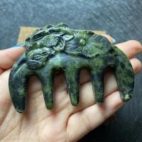 ราคา เครื่องนวดหัวหยกอุกกาบาตหวีหินธรรมชาติเครื่องนวดกดจุดหวีนวดกลับกลอก (20004170324)