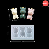 ราคา พิมพ์หมี3D พิมพ์หมีแบบริค พิมพ์ซิลิโคน พิมพ์วุ้น พิมสบู่ แม่พิมพ์วุ้น มีเก็บปลายทาง (17469996409)