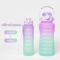 ราคา HOT SALE กระติกน้ำเด็ก 1 1ลิตร แถมฟรีสติ๊กเกอร์ ขวดน้ำพลาสติกแบบพกพา ทนทานวัสดุปลอดภัยไม่เป็นอันตราย ขวดน้ำความจุขนาดใหญ่ ตัวถ้วยพีซี ฝา PP (20458652558)