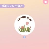 ราคา พร้อมส่ง THANK YOU STICKER สติกเกอร์ขอบคุณ มี 5 ลาย 48 ดวง (20649590238)