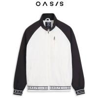ราคา OASIS เสื้อกันหนาว เสื้อแขนยาว เสื้อแจ็คเก็ต ผ้าโพลีเอสเตอร์ รุ่น MJK 4434 สีดำ กรมท่า ขาว (20922809628)