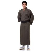 ราคา ชุดยูกาตะ ชุดยูกาตะชาย ชุดผู้ชายญี่ปุ่น ชุดกิมิโนญี่ปุ่นชาย ชุดประจำชาติญุี่ปุ่น สีน้ำตาล Japanese Men Yukata Kimono (530306957)