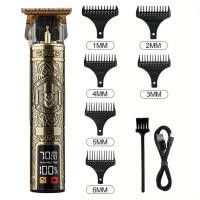 ราคา 2023เครื่องตัดผมชายแบบมืออาชีพชาร์จไฟได้เครื่องตัดผมเครื่องโกนเคราแบบชาร์จไฟได้เครื่องตัดผมเครา (21170574941)