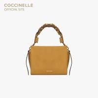ราคา COCCINELLE กระเป๋าถือผู้หญิง รุ่น BOHEME GRANA DOUBLE MINI HANDBAG 580101 สี CITRONELLA ARDE (21255085774)