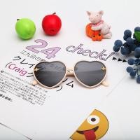 ราคา แว่นกันแดดแว่นตากันแดดทรงหัวใจแฟชั่นเด็กกรอบการ์ตูนสีชมพูป้องกัน UV400 (17508574962)