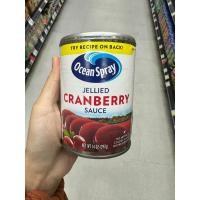 ราคา Jellied Cranberry Sauce Ocean Spray Brand 227 G ซอสแครนเบอร์รี่ สำหรับจิ้ม และ ราดหน้าอาหาร ตรา โอเชี่ยน สเปรย์ เยลลี่ แครนเบอร์รี่ ซอส (20950973894)