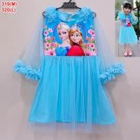 ราคา 2 8ขวบ เดรสเจ้าหญิงเอลซ่า ไหล่แมงกะพรุน แต่งปลายแขนระบายฟรุ้งฟริ้ง เดรสเด็กผู้หญิง เสื้อผ้าเด็กผู้หญิง เสื้อผ้าเด็กผญ ชุดเด็กผญ 319 (7485256623)