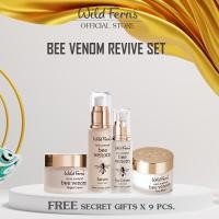 ราคา WILD FERNS ไวล์ดเฟิร์นส BEE VENOM REVIVE GIFT SET ชุดเซ็ทของขวัญพิเศษบีวีนอมเพื่อผิวอ่อนเยาว์ พร้อมของแถม SECRET สุดพิเศษ 9 ชิ้น (9988463130)