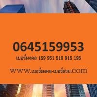 ราคา 159 951 195 519 เบอร์มงคล เกรด A เลขมงคล เบอร์โทรศัพท์ sim เบอร์มือถือ (15186559825)