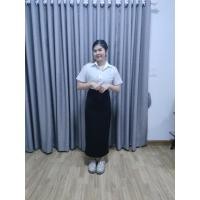 ราคา กระโปรงยาว ผ้ายืดฮานาโกะ ทรงเอ ไม่ผ่า ยาว 36 และ 38 นิ้ว ผ้าเนื้อดี ใส่สบาย (17416074400)