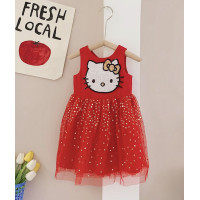 ราคา Anta Shop ชุดเด็ก ชุดเดรสเด็ก เสื้อผ้าเด็ก เดรสเด็ก ลายคิตตี้ ชุดสีแดง Dress kids Kitty (450737572)