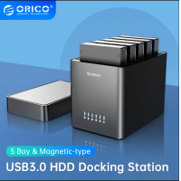 ราคา ORICO DS ซีรีส์5เบย์3 5นิ้ว USB กล่องใส่ฮาร์ดดิสก์แม่เหล็กชนิด SATA เป็น USB USB 3 0 HDD เคสที่มีพลังงาน12V6 5A (19979836203)