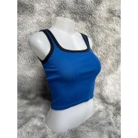 ราคา เสื้อกล้ามวินเทจสายสี เอวลอย ผ้าคอตตอน กล้าม เอวลอย (19380625346)