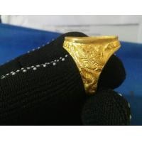 ราคา แหวน ตัวเรือน เปล่า วงรี ลายมังกร ทองเหลือง แท้ (13598492099)