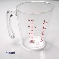 ราคา แก้วตวง เหยือกตวง พลาสติก PS เกรด A 500 ml (20863339660)