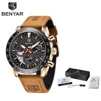ราคา BENYAR นาฬิกาควอตซ์ผู้ชายใหม่2023นาฬิกานาฬิกาทหารนาฬิกากีฬาสำหรับนักธุรกิจชายแบบกันน้ำได้หรูหรา (19957245830)