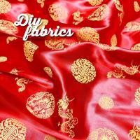 ราคา ผ้าตรุษจีน ไหมจีน เครปลาย ผ้าไหมลาย ปูโต๊ะ ไหว้เจ้า ฉากหลัง ตัดชุด chinese fabric chinese NewYear lunar ซาติน ลายดอกเหมย ลายมังกร หน้ากว้าง 44นิ้ว ปูโต๊ะ ไหว้เจ้า ชุดจีน เทศกาลกินเจ (21334296505)