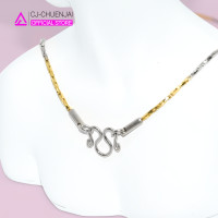 ราคา สร้อยสแตนเลสแท้ 2กษัตริย์ เลือกความยาวได้ ลายปล้องเกลียว ไม่ลอกไม่ดำ สร้อยCJ (16941238959)