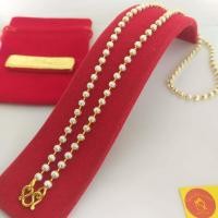 ราคา สร้อยคอทองคำขาว งานทองทองโคลนนิ่งเกรดพรีเมี่ยม หนัก 1 บาท (20375400618)