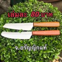 ราคา มีดสแตนเลสทำครัว มีดทำครัว มีดสแตนเลส ปอกผลไม้ หั่นผัก หั่นหมู มีดอรัญญิก จ อรัญญิกแท้ (8340476623)