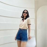 ราคา HYDE RAY DENIM SHORTS กางเกงยีนส์ ทรงบอย พับขาได้ สั้น ยาว (9563054478)