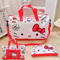 ราคา กระเป๋าเดินทาง Sanrio พับเก็บได้ มีช่องเสียบแกนกระเป๋า (21240516357)