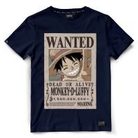 ราคา เสื้อวันพีซ ลาย Wanted ลูฟี่ Luffy มี สีดำ สีกรม และ สีเหลือง เสื้อยืดลำลองฤดูร้อน S 5XL (20267981000)