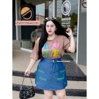 ราคา ชุดเซ็ตสาวอวบ สาวอวบอ้วน กางเกงขาสั้นคนอ้วน เสื้อคนอ้วน สาวอวบ ไซส์ใหญ่ อก38 46 เอว32 40 สะโพก 46 50 (20425165325)