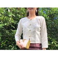 ราคา เสื้อพื้นเมือง กาสะลอง สีขาวดิบ กะปิ (9113392306)