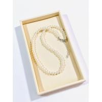 ราคา สร้อยคอมุก เครื่องประดับมุกเทียม ลูกปัดไข่มุก สร้อยไข่มุก (19524473913)