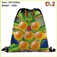 ราคา กระเป๋าผ้าหูรูดสะพายหลัง ดราก้อนบอล Dragon Ball (17402493519)
