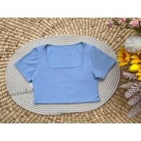 ราคา U2 new 7สี พร้อมส่ง เสื้อครอปคอยู (17529096382)