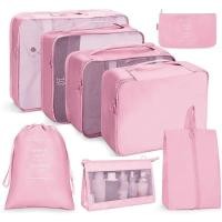 ราคา 8 ชิ้น Set Travel กระเป๋าจัดระเบียบ กระเป๋าเดินทาง เซ็ตจัดระเบียบพรีเมี่ยม ชุดบรรจุกรณีการจัดเก็บ กระเป๋าเก็บของเดินทาง (19410344053)