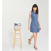 ราคา coolsummer bkk Chloe dress เดรสแขนกุดแต่งเกล็ด กระโปรงจีบ (18027354067)