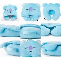 ราคา หมอนรองคอมีฮู้ด BT21 BTS การ์ตูนน่ารักรุ่น Q มีฮู้ดตุ๊กตาผ้าตัวยูอบอุ่นสะดวกสบายสำหรับเดินทางหมอนเบาะรองคอ (20209971737)