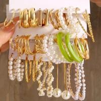 ราคา ชุดต่างหูห่วงไข่มุกเรซินต่างหูทองรูปหัวใจผีเสื้อสำหรับผู้หญิงเครื่องประดับอัญมณี (20401586245)