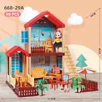 ราคา เด็กผู้หญิงเล่นบ้านในฝันคฤหาสน์วิลล่าบ้านเจ้าหญิงบ้าน diy บ้านซิลวาเนียนหลังใหญ่ บ้านตุ๊กตาหลังใหญ่ บ้านตุ๊กตาหลังใหญ่ (19081965135)