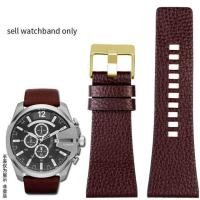 ราคา เหมาะสำหรับดีเซล DIESEL Dz4344 4323 1657 ตำรวจสายนาฬิกาหนังแท้ผู้ชายขนาดใหญ่ 30 32 (19645637850)