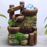 ราคา เรซิ่นน้ำไหลลูกตุ้มขนาดเล็ก ทาสีมือ ตกแต่งภายใน โต๊ะขนาดเล็ก rockeries น้ำพุน้ำไหล น้ำพุเสริมฮวงจุ้ย น้ำตกตั้งโต๊ะน้ำล้นตั้งโต๊ะ (20893563622)
