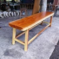 ราคา KDAUZ ม้านั่งไม้สะเดาแผ่นเดียว ม้านั่งสนาม ม้านั่งยาว ม้านั่งไม้ เก้าอี้ไม้ เก้าอี้ยาว ม้านั่งกลางแจ้ง เก้าอี้สนาม (19578279248)