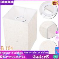 ราคา Eshopdeal สต๊อกพร้อม ที่บังโคมไฟผ้าลินินผ้าคลุมโคมไฟผ้าลินินทรงสี่เหลี่ยมโป๊ะไฟพื้นผ้าลินินที่คลุมโคมไฟตั้งโต๊ะ (19544814298)