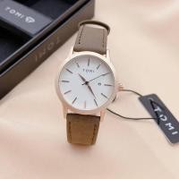ราคา TOMI นาฬิกาข้อมือผู้หญิง โทมิ แบรนด์แท้ กันน้ำ 100 บอกวันที่ ฟรีกล่อง ส่งไว ตั้งเวลาให้เรียบร้อย ราคาดี (16411957689)