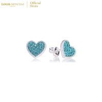 ราคา Louis Montini Jewelry Sterling Silver 925 Earrings ต่างหูเงินแท้ 92 5 ต่างหูผู้หญิง รูปหัวใจ LJER01 (7622458189)