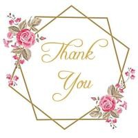 ราคา TAG Thank you ป้ายThank you ไดคัทขนาด5cm พร้อมเชือก (17032781472)