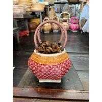 ราคา กระเป๋า กระเป๋าสาน งานละเอียด ประณีต otop กระเป๋าคุณนาย กระเป๋าถือ กระเป๋าชุดไทย กระเป๋าไม้ไผ่ กระเป๋าคุณหญิง (20611194055)