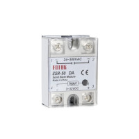ราคา Solid state relay DC Control AC 50แอมป์ รุ่น SSR 50DA (3312168746)